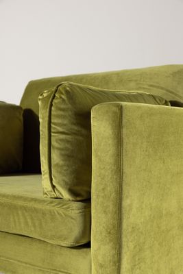 Venture Home Boom Fåtölj i Grön Sammet