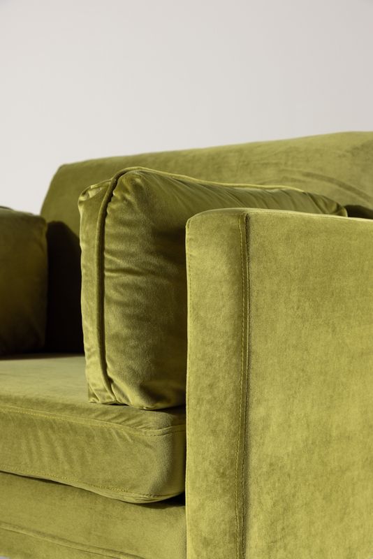 Venture Home Boom Fåtölj i Grön Sammet