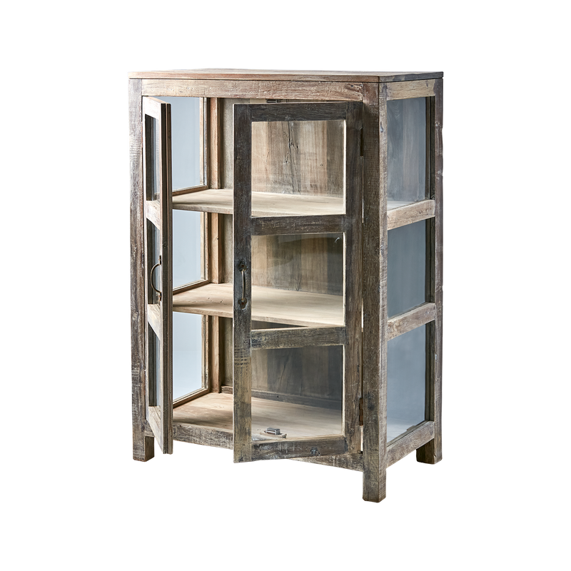 Affari of Sweden RIKO Vitrinskåp, Natur 84x46x120 cm