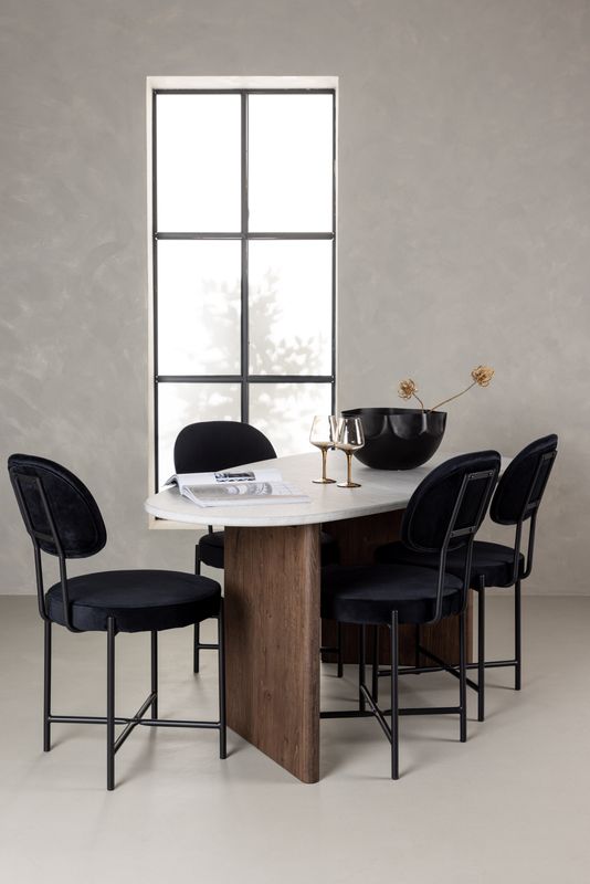 Venture Home Matgrupp Grönvik med Stolar Stella