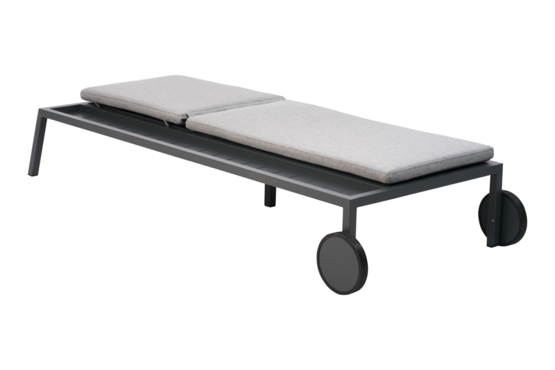 Brafab Samvaro Solsäng Antracit Pearl Grey