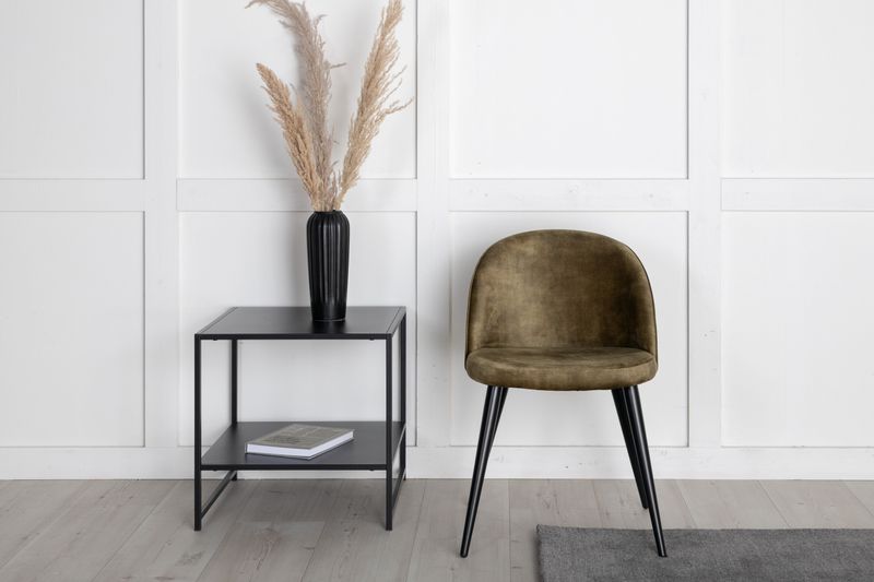 Venture Home Velvet Matstol 2-pack