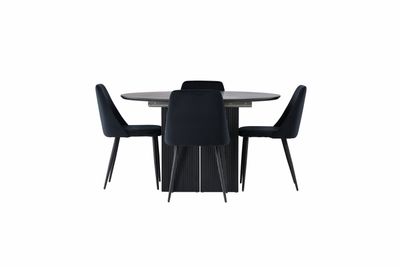 Venture Home Matgrupp Matilda med Stolarna Night