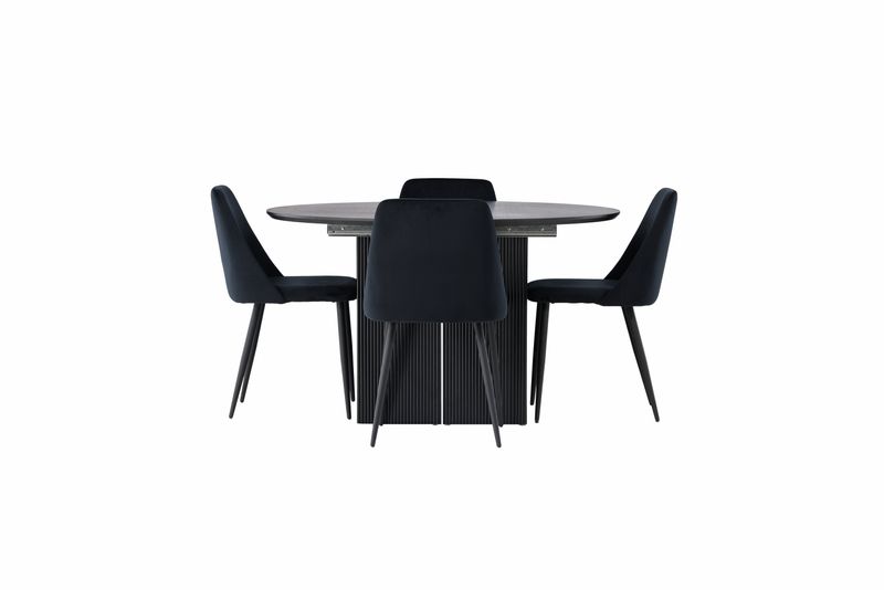 Venture Home Matgrupp Matilda med Stolarna Night