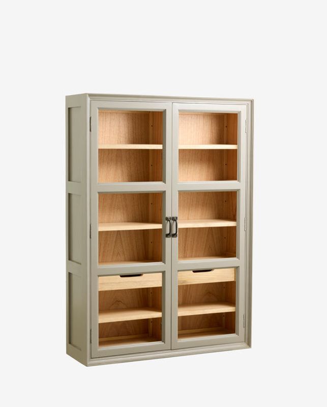 Nordal VIVA väggskåp, 2 dörrar - grå