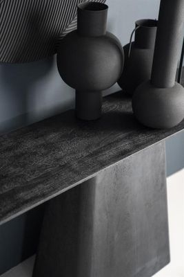 Eleonora Avlastningsbord Aron 180x40 - Svart