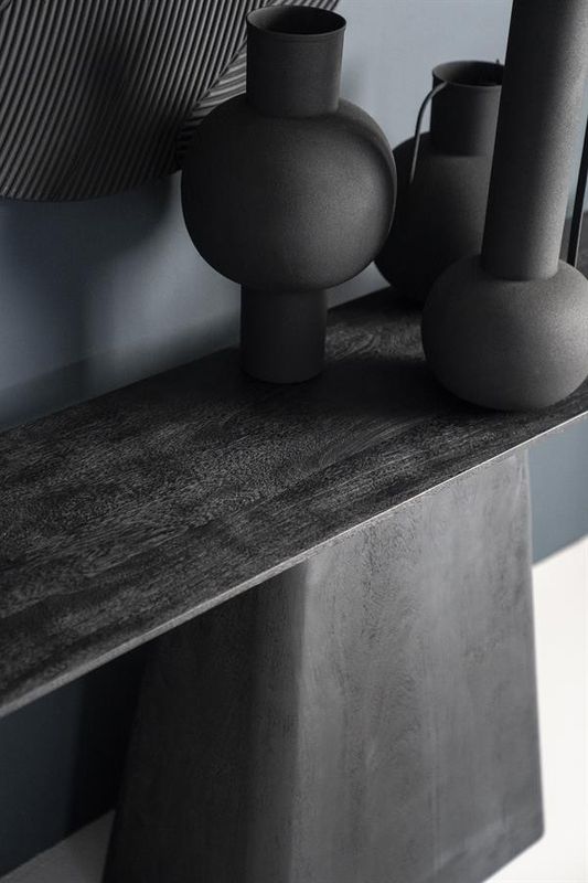 Eleonora Avlastningsbord Aron 180x40 - Svart