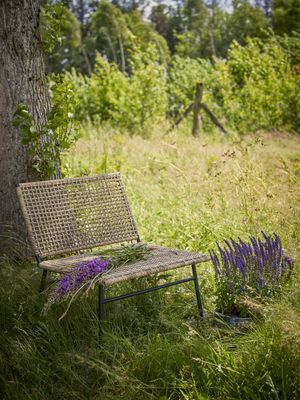 Bloomingville Vallone Loungestol, Natur, Polyrattan