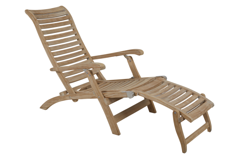 Brafab Karlo Däckstol i Natur Teak