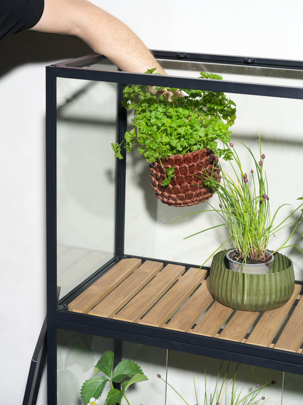 Brafab Grower Greens växtskåp hög svart