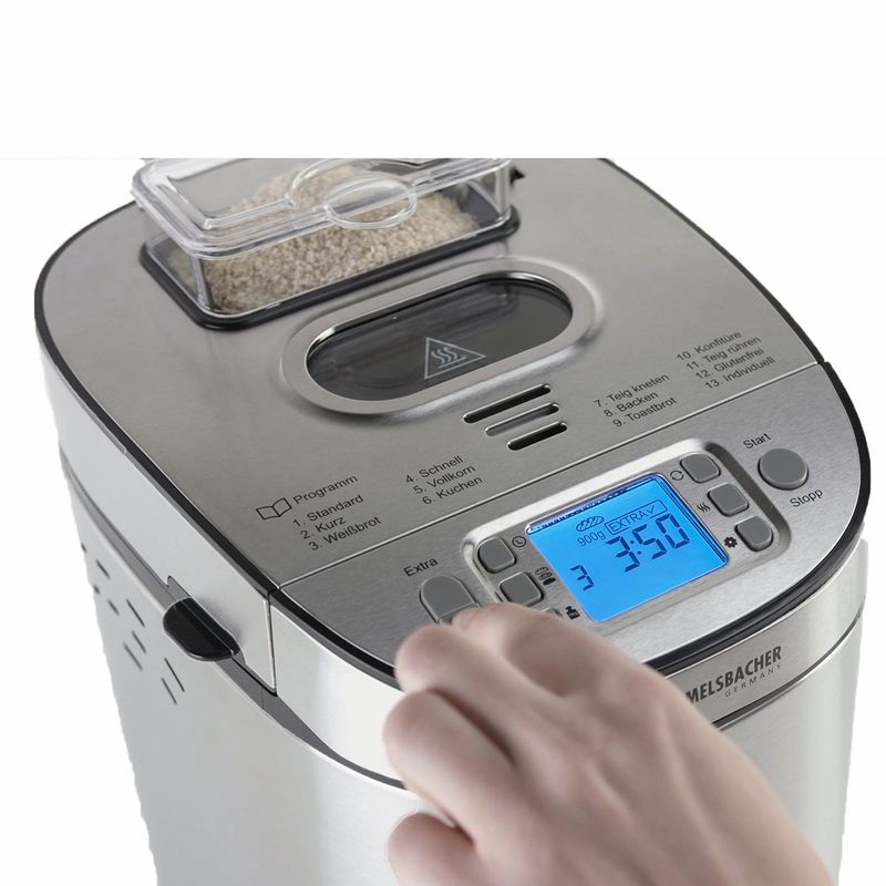 Rommelsbacher Bakmaskin BA 550  13 Bakprogram Gluten Free