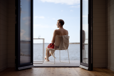 Brafab Haru Bistrobord 54x54 cm Pearl White