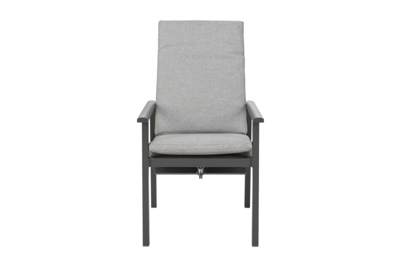 Brafab Samvaro positionsstol med hög rygg Antracit / Pearl Grey