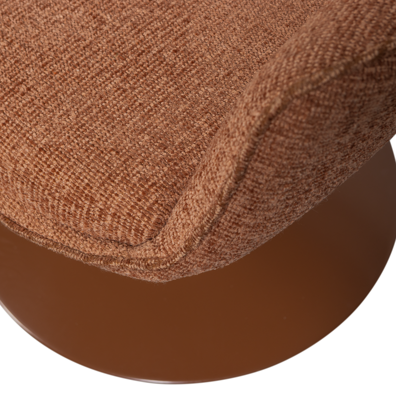 WOOOD Marten Höjdjusterbar Fåtölj i Orange