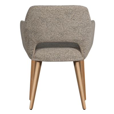 WOOOD Murat Matstol Natur med Träben 2 st