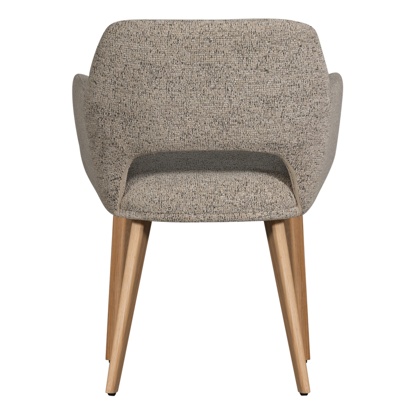 WOOOD Murat Matstol Natur med Träben 2 st