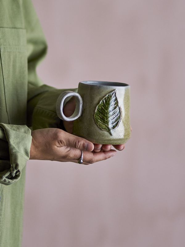 Creative Collection Jasper Mugg, Grön, Stengods - 6-pack