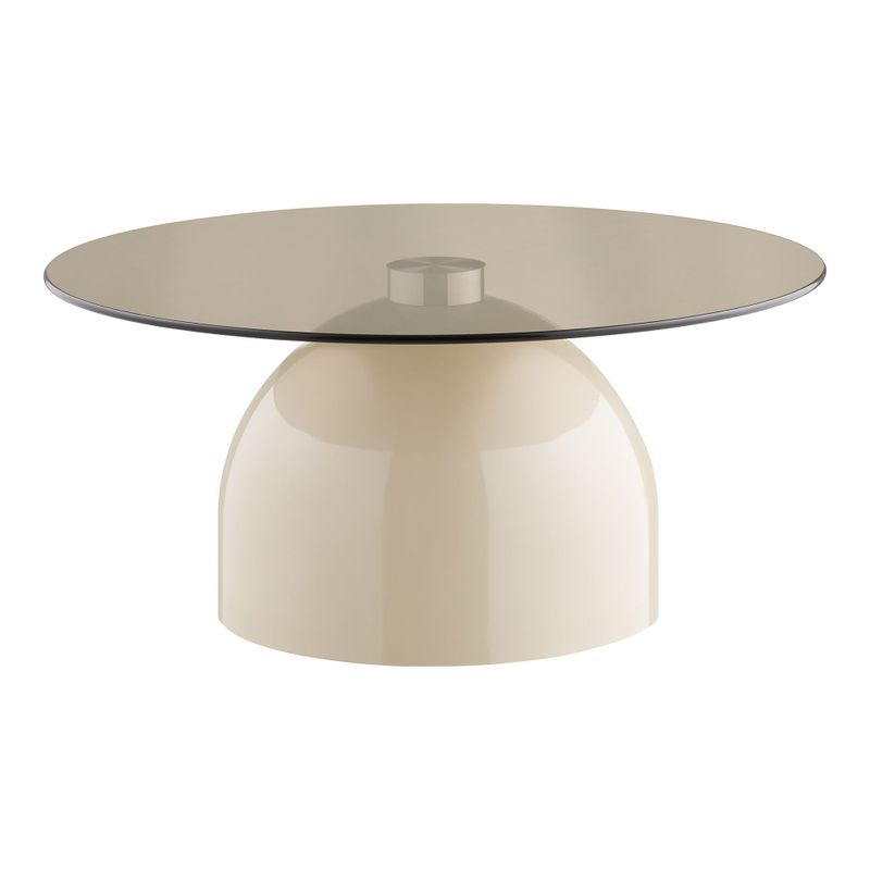 House Nordic Ravello Soffbord Beige / Grå 70x70x33 cm