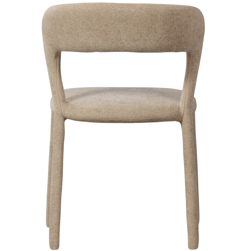 WOOOD Noble Matstol Sandfärgad 2 st