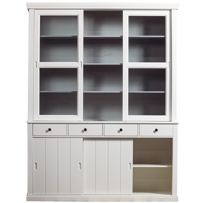 WOOOD Lagos Bufféskåp i Vit Furu