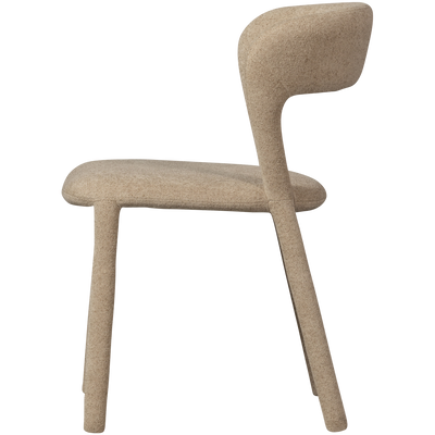 WOOOD Noble Matstol Sandfärgad 2 st