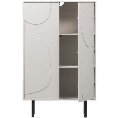 WOOOD Cadiz Förvaringsskåp i Grå Mist