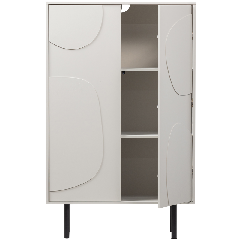 WOOOD Cadiz Förvaringsskåp i Grå Mist