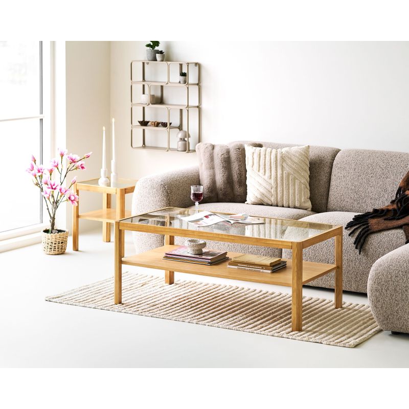 House Nordic Lourmarin Soffbord Ek 110x60x45 cm