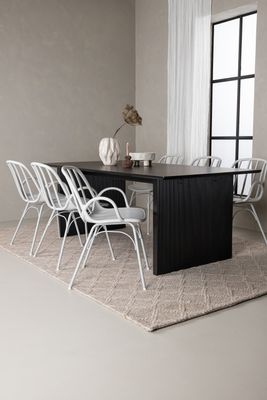 Venture Home Matgrupp Vail med Dyrön-stolar