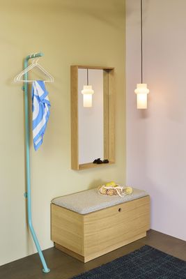 Hübsch Still Spegel 53x10xh103cm i Naturell Ek