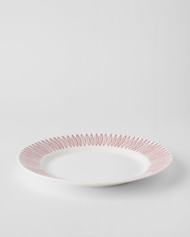 Gustavsberg SALIX RÖD, Tallrik 28 cm m bräm