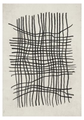 Venture Home Linework Poster Beige