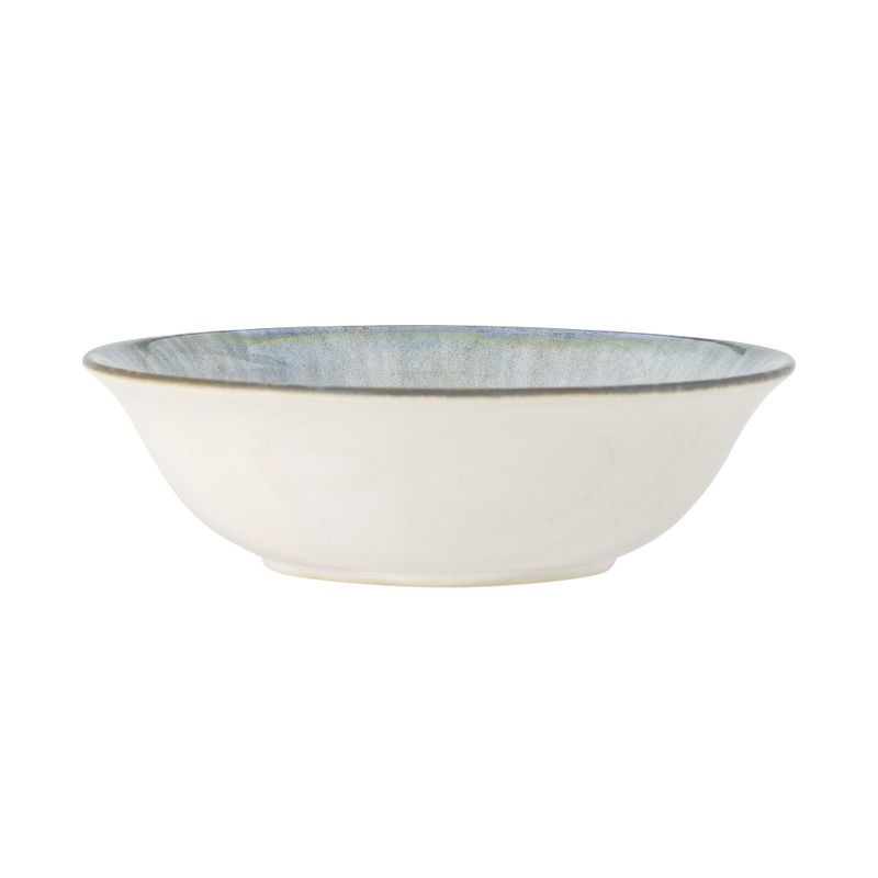 Bloomingville Calen Skål, Blå, Stengods 17 cm 6-pack