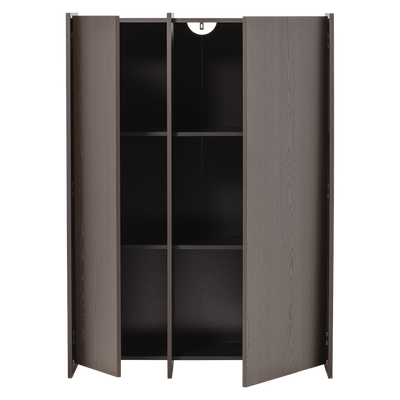 WOOOD BROCK 2-Dörrars Skåp i Askfanér