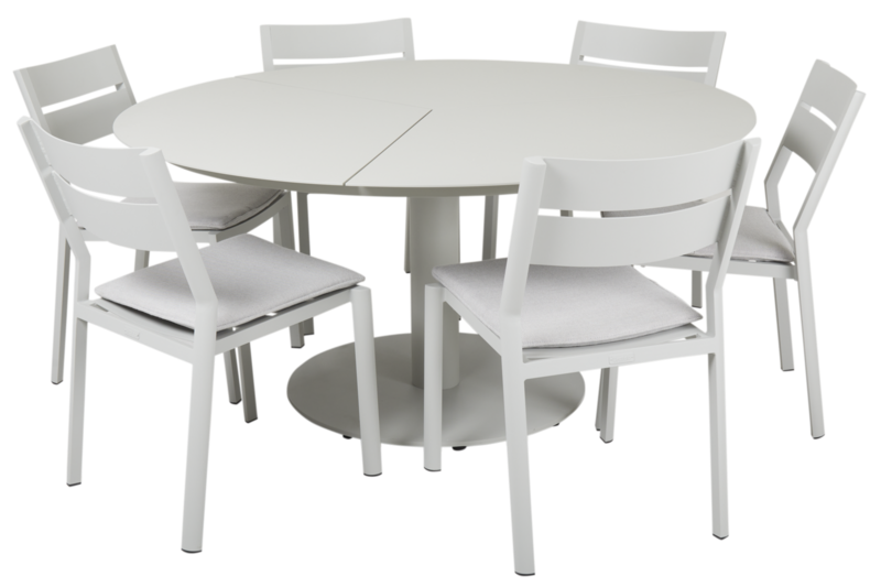 Brafab Peace Matbord Ø150 cm Ljusgrå