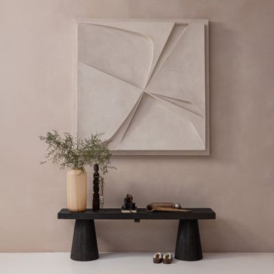 WOOOD Clyde Bänk i Återvunnet Mangoträ, Mörkbrun