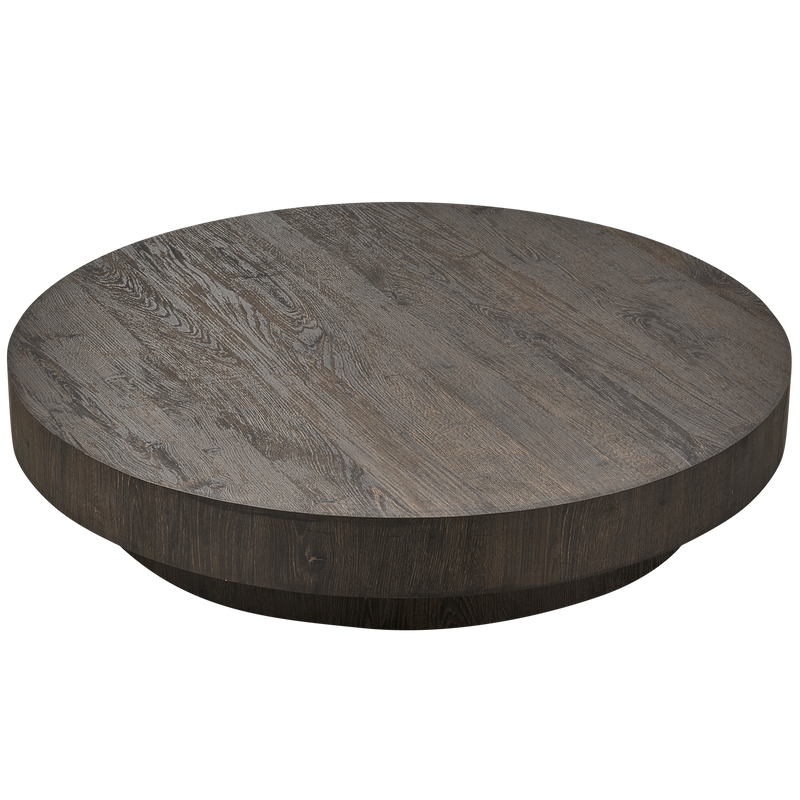 vtwonen SHIELD TOO Soffbord MDF Mörkbrun 20xØ100CM