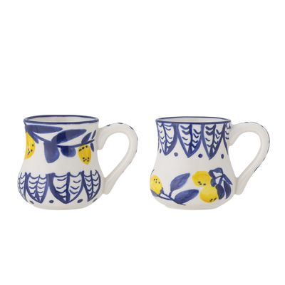 Creative Collection Maxima Espresso Kopp, Blå, Stengods - 6-pack