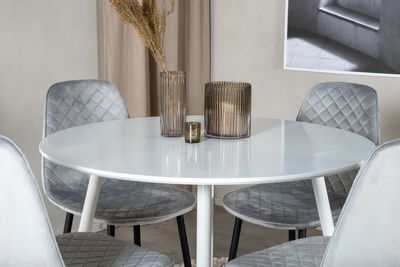 Venture Home Matgrupp Plaza med stolarna Polar