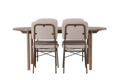 Venture Home Matgrupp Andy med stolarna Seda