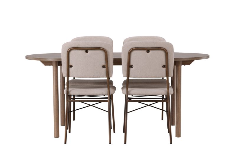 Venture Home Matgrupp Andy med stolarna Seda