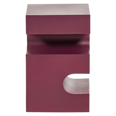 WOOOD Jessa Sidobord i Metall - Lila och Brun