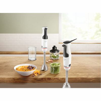 Bosch Stavmixer paket MSM4W220 inkl bunke & mini hack