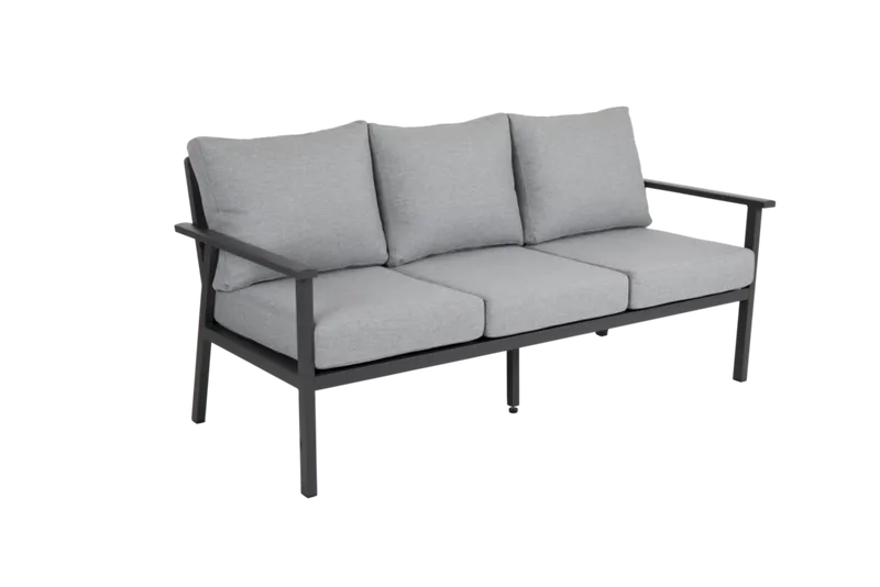 Brafab Samvaro 3-sits soffa antracit / grå