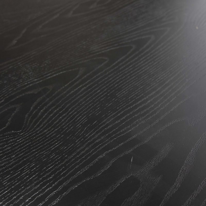 WOOOD Bruno Rund Matbord MDF Svart Ø120 cm