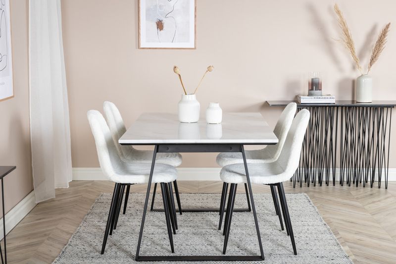 Venture Home Estelle Rektangulär Matgrupp