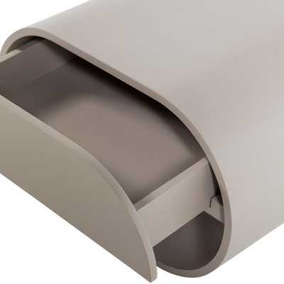 WOOOD MOMO Väggmonterad Låda/Nattduksbord Trä Sand [FSC]