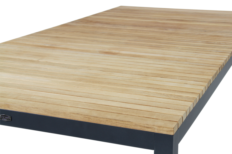 Brafab Zalongo matbord 100x200 cm natur/grå