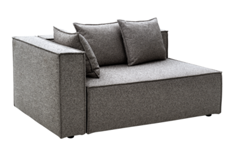 Brafab Muki avslutsdel höger Smokey grey