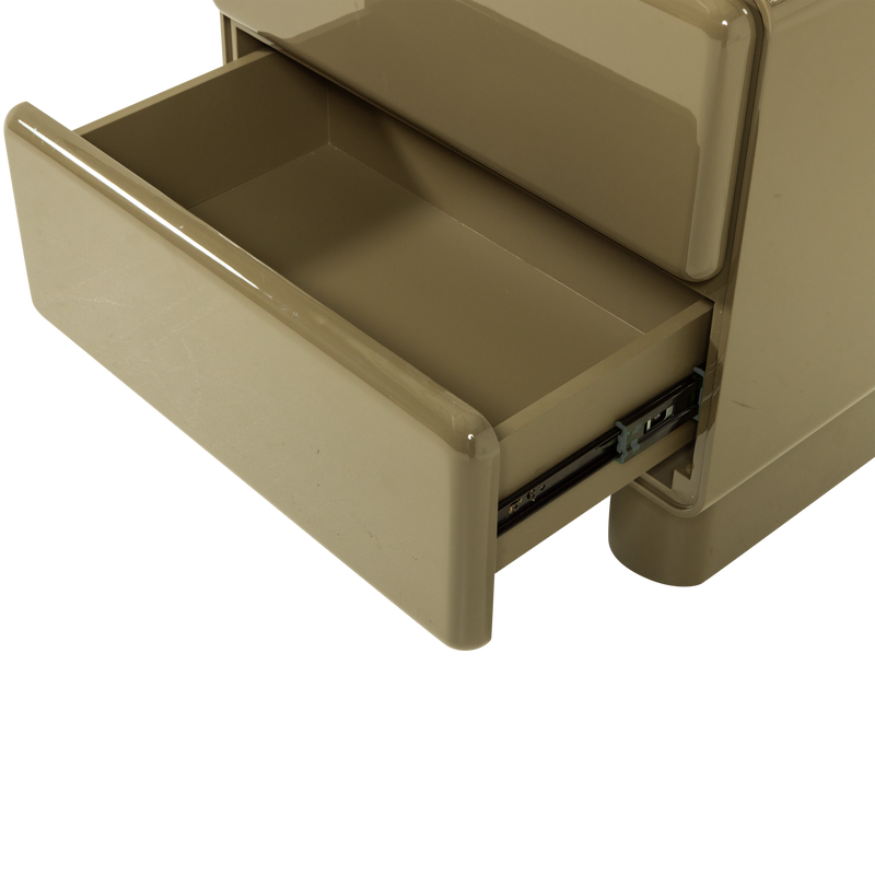 WOOOD Lustra Byrå/Nattduksbord Grön Högblank